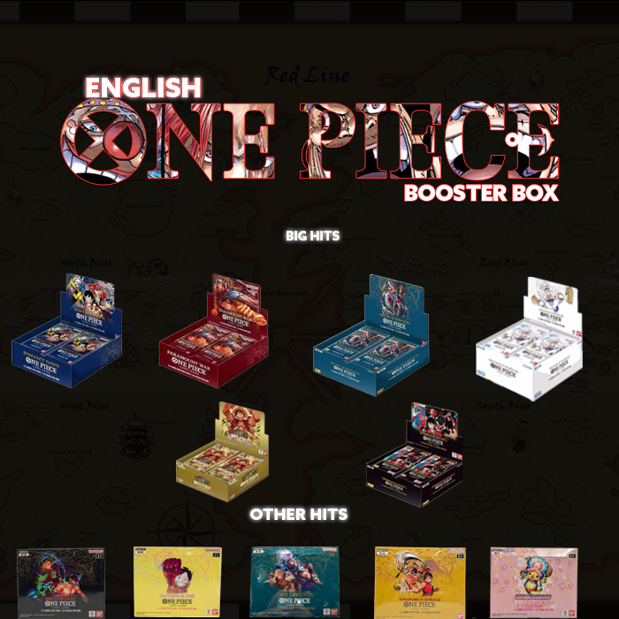 TCGDISTRICT ENGLISH ONE PIECE MYSTERY BOX (Limit of 1 SHIPS 01/03 