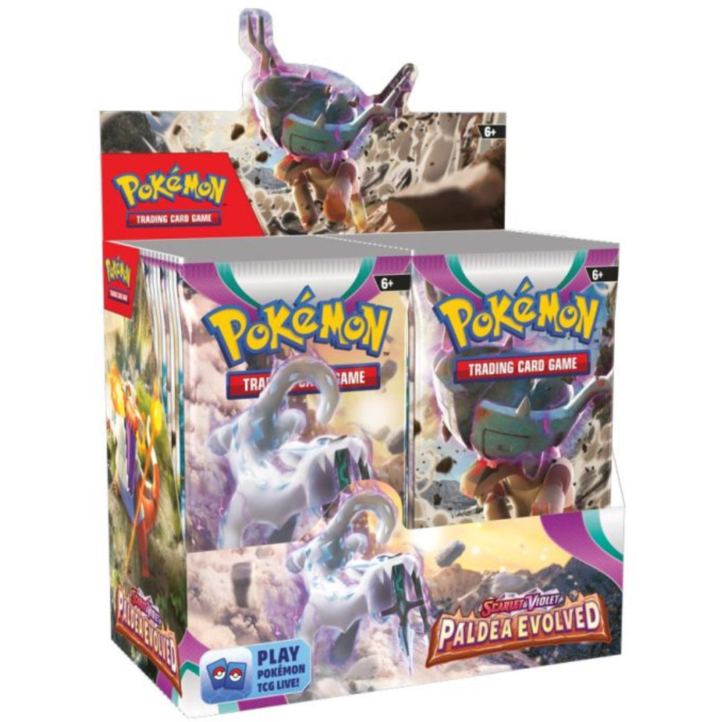 Pokémon TCG: Scarlet & Violet 2: Paldea Evolved: Booster Display