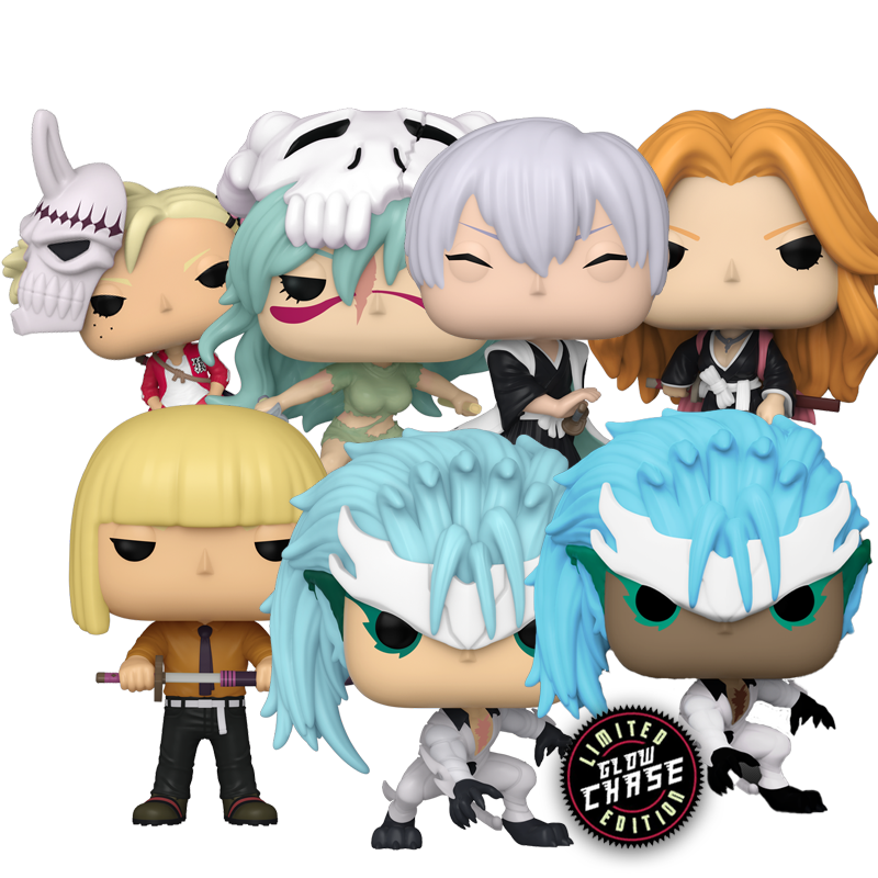 PRE ORDER Bleach Wave 6 Funko Pops (W/ CHANCE AT CHASE OR BUNDLE)