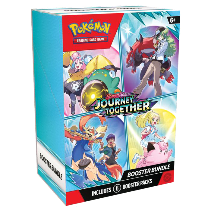 (PRE ORDER) Pokémon TCG: Scarlet & Violet 9: Journey Together: Booster Bundle (limit of 2)