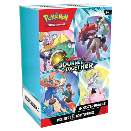 (PRE ORDER) Pokémon TCG: Scarlet & Violet 9: Journey Together: Booster Bundle (limit of 2)