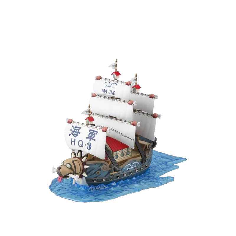 (IN STOCK) One Piece Garp's Marine Ship Grand Ship Collection Model Kit