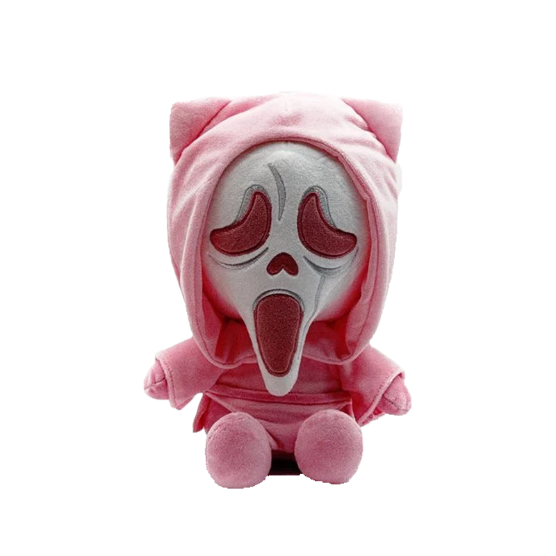 Ghost Face Cute Pink 9-Inch Plush