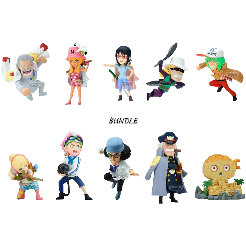 PRE ORDER One Piece Hachinosu World Collectable Mini-Figure BUNDLE