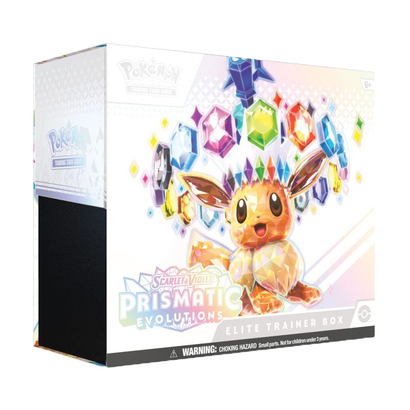 PRE ORDER Pokémon TCG: Scarlet & Violet 8.5: Prismatic Evolutions: Elite Trainer Box (Sealed case)