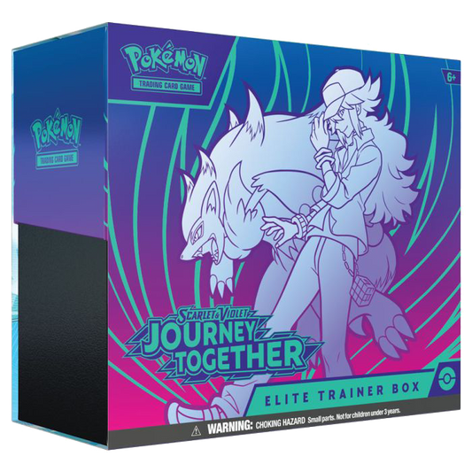 PRE ORDER Pokémon TCG: Scarlet & Violet 9: Journey Together: Elite Trainer Box (RELEASE DATE 03/28) (LIMIT OF 2)