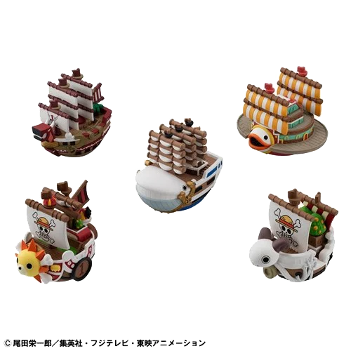 (PRE ORDER) One Piece Grand Line Collection Yuracolle Series Blind-Box Mini-Figure Case of 6 (SHIPS 08/25)