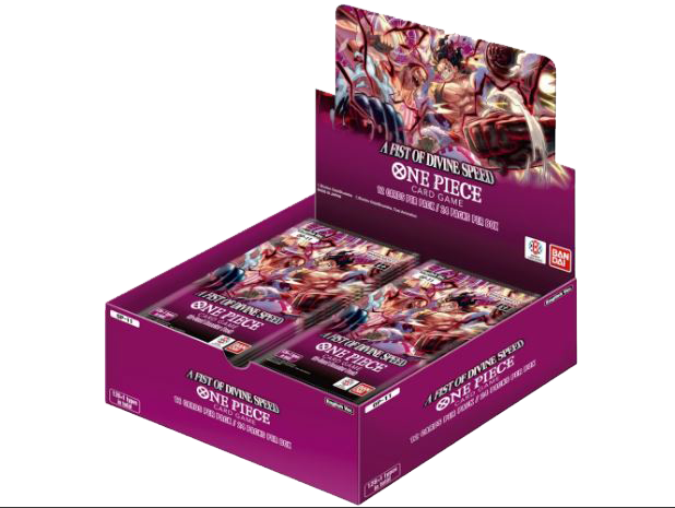 (PRE ORDER) ENGLISH One Piece Booster box (11) FIST OF DIVINE SPEED BUNDLE  (LIMIT OF 1 PER HOUSEHOLD) REALESES IN 06.25