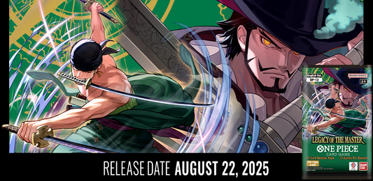 (PRE ORDER) ONE PIECE (ENGLISH) LEGACY OF THE MASTER BOOSTER BOX (LIMIT OF 1 PER HOUSEHOLD) (08.22.25)