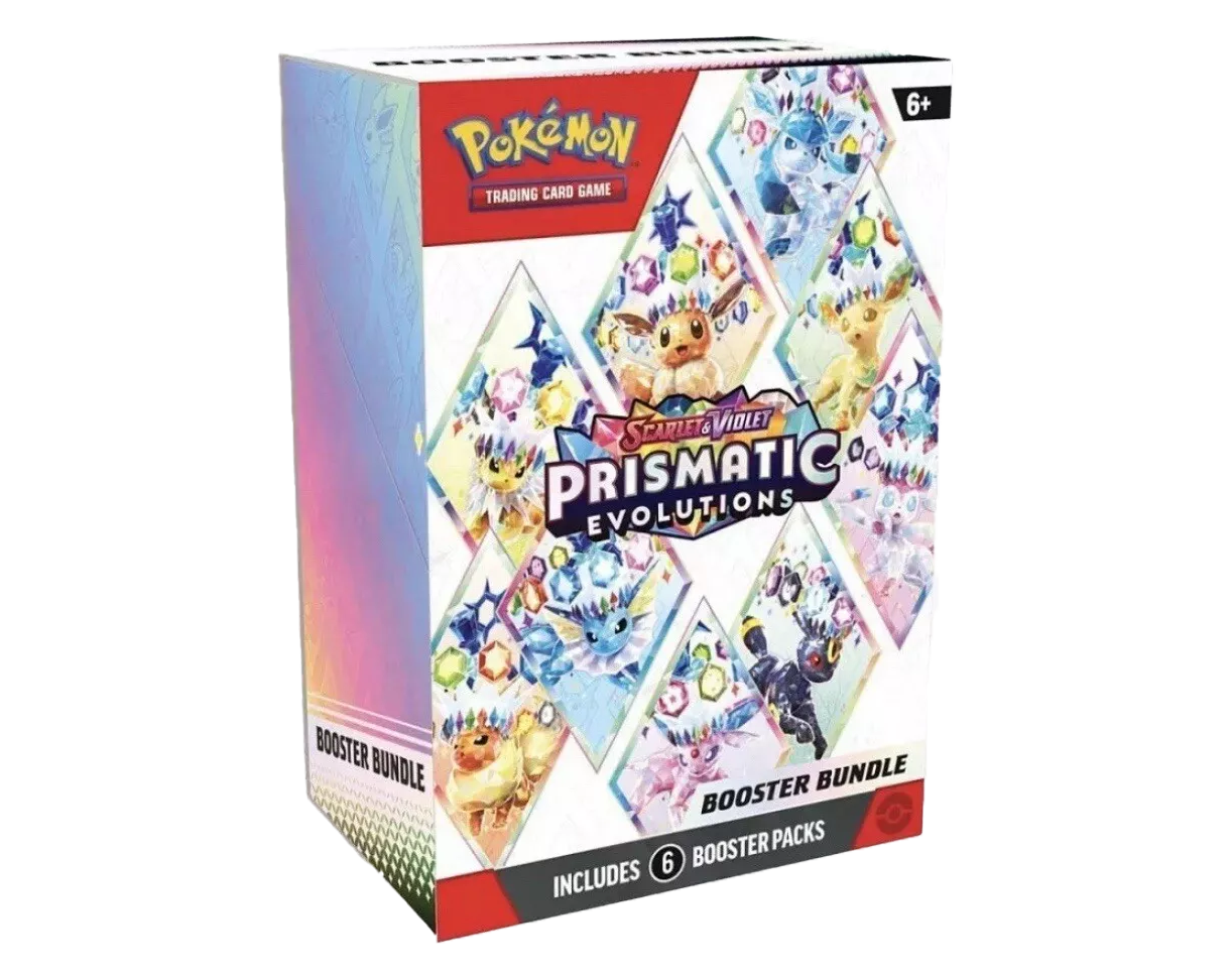 PRE ORDER Pokemon Trading Card Game: Prismatic Evolutions Booster Bundle