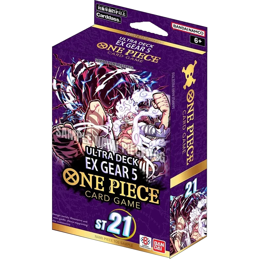 PRE ORDER One Piece TCG: Gear5 Starter Deck Ex (ST-21)