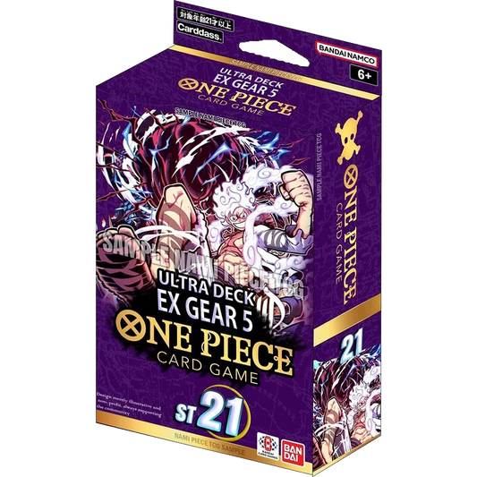 PRE ORDER One Piece TCG: Gear5 Starter Deck Ex (ST-21)