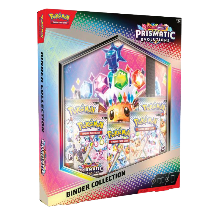 PRE ORDER Pokémon TCG: Scarlet & Violet 8.5: Prismatic Evolutions: Binder Collection