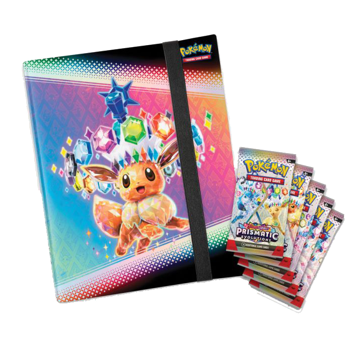 PRE ORDER Pokémon TCG: Scarlet & Violet 8.5: Prismatic Evolutions: Binder Collection