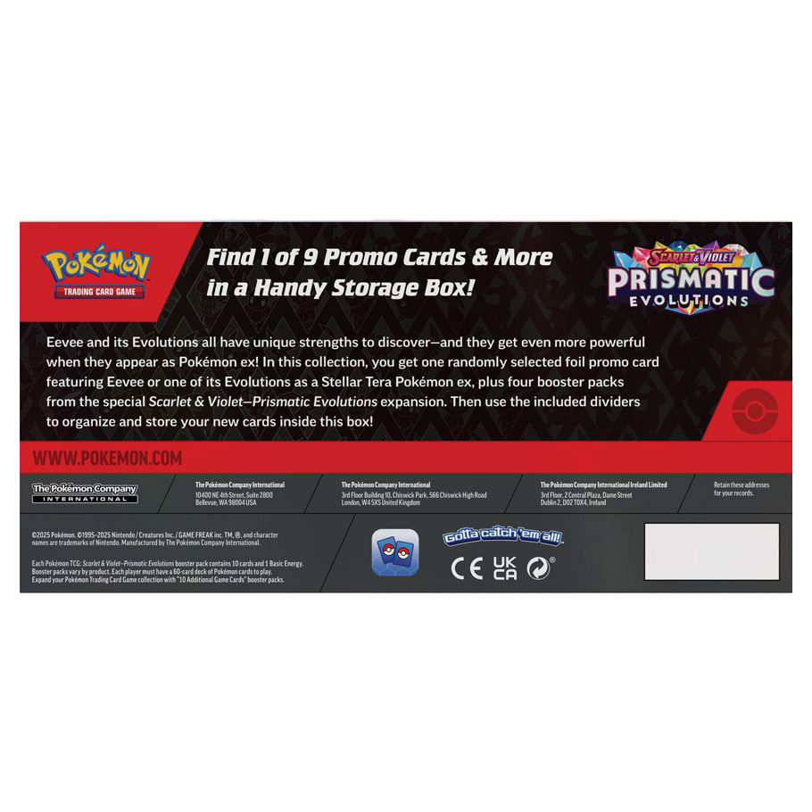 PRE ORDER Pokémon TCG: Scarlet & Violet 8.5: Prismatic Evolutions: Surprise Box