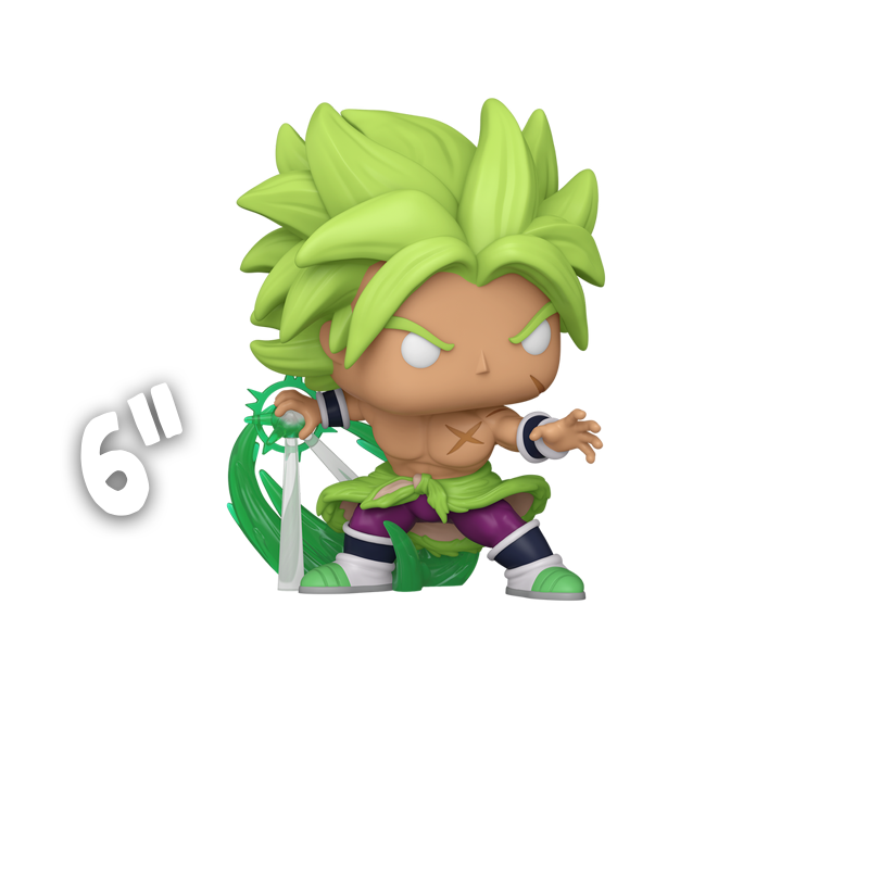 PRE ORDER Dragon Ball Super: Broly Super Saiyan Broly Super 6 3/4-Inch Funko Pop! Vinyl Figure #1865