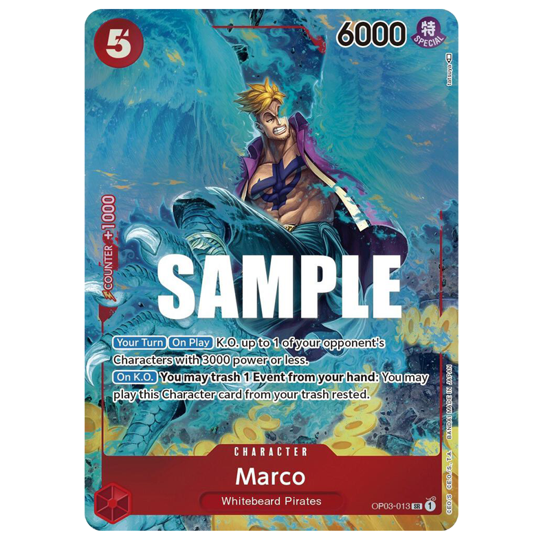 IN STOCK Marco (Alternate Art) - Pillars of Strength (OP03)