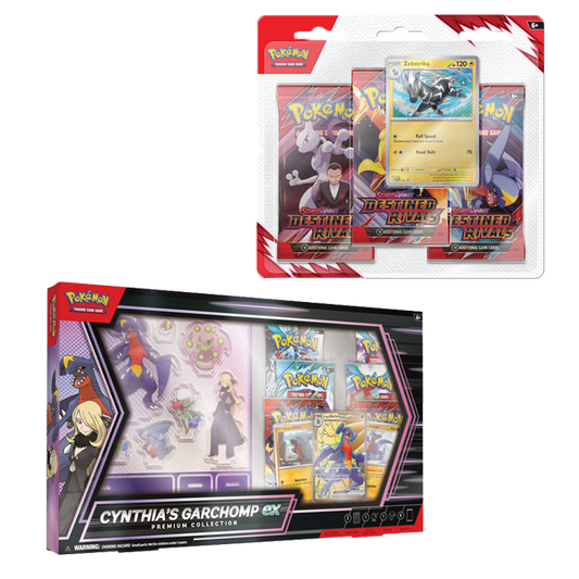 PRE ORDER Pokémon TCG: Scarlet & Violet 10: Destined Rivals: 3-Booster Blister BUNDLE V2