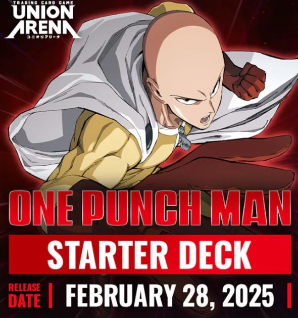 PRE ORDER Union Arena: One Punch Man - Starter Deck + Booster box bundle (ENGLISH)