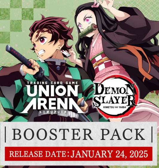 PRE ORDER Union Arena: Demon Slayer - Kimetsu no Yaiba Booster Display (ENGLISH)