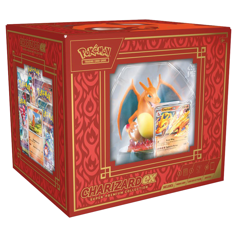 IN STOCK Pokemon TCG: Charizard ex Super-Premium Collection