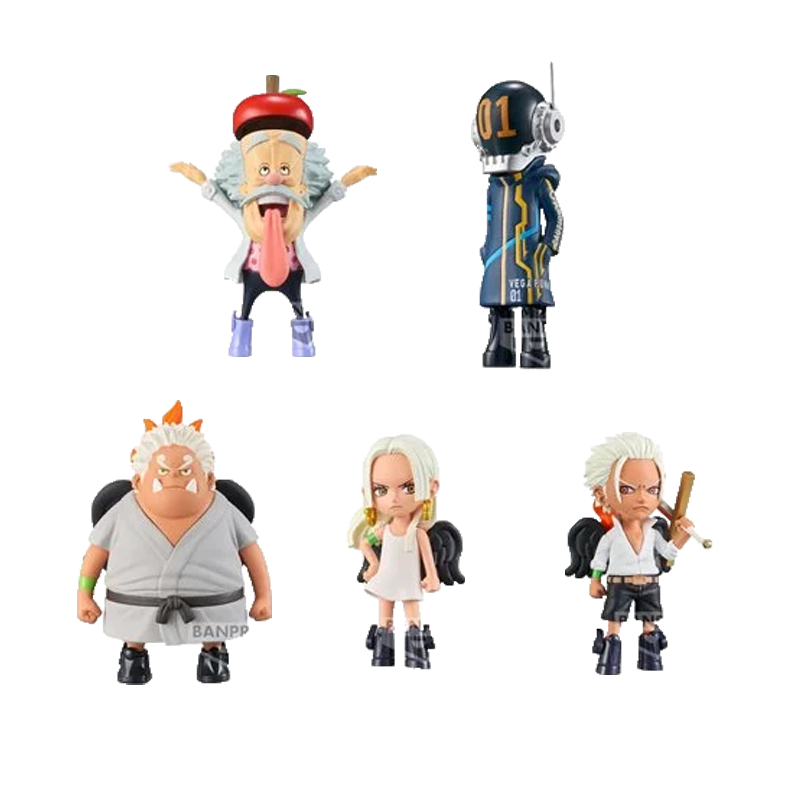 One Piece Egghead Volume 4 World Collectable Mini-Figure Set of 5