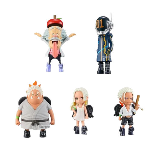 One Piece Egghead Volume 4 World Collectable Mini-Figure Set of 5