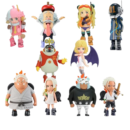 One Piece Egghead World Collectable Mini-Figure Set of 10