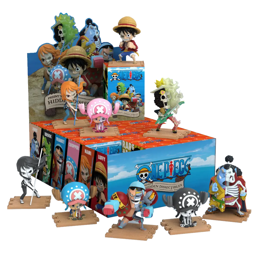 PRE ORDER One Piece Series 2 Freeny's Hidden Dissectibles Mini-Figure Display Tray of 12