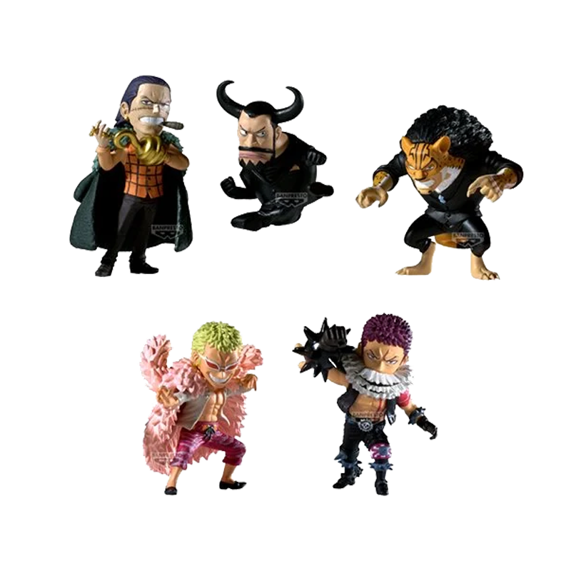 PRE ORDER One Piece Rival World Collectable Mini-Figure set of 5