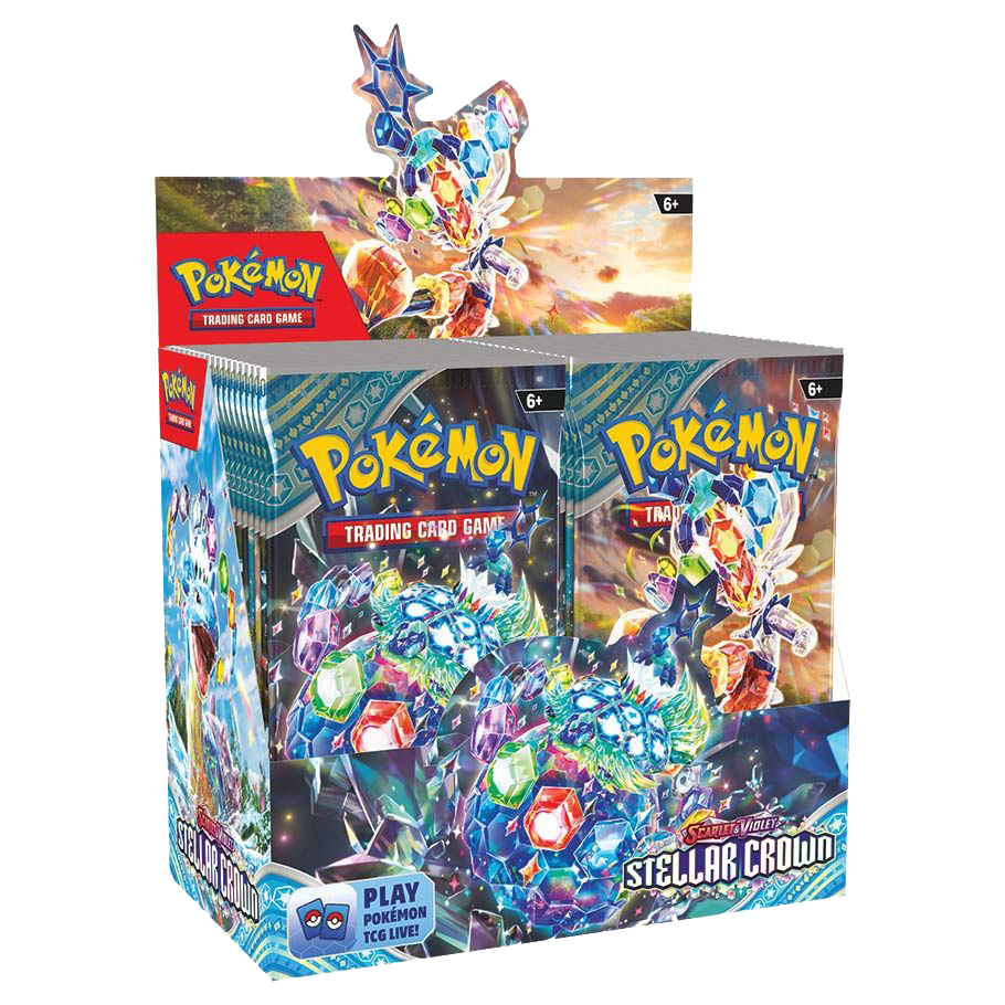 IN STOCK Pokémon TCG: Scarlet & Violet 7: Stellar Crown: Booster Display