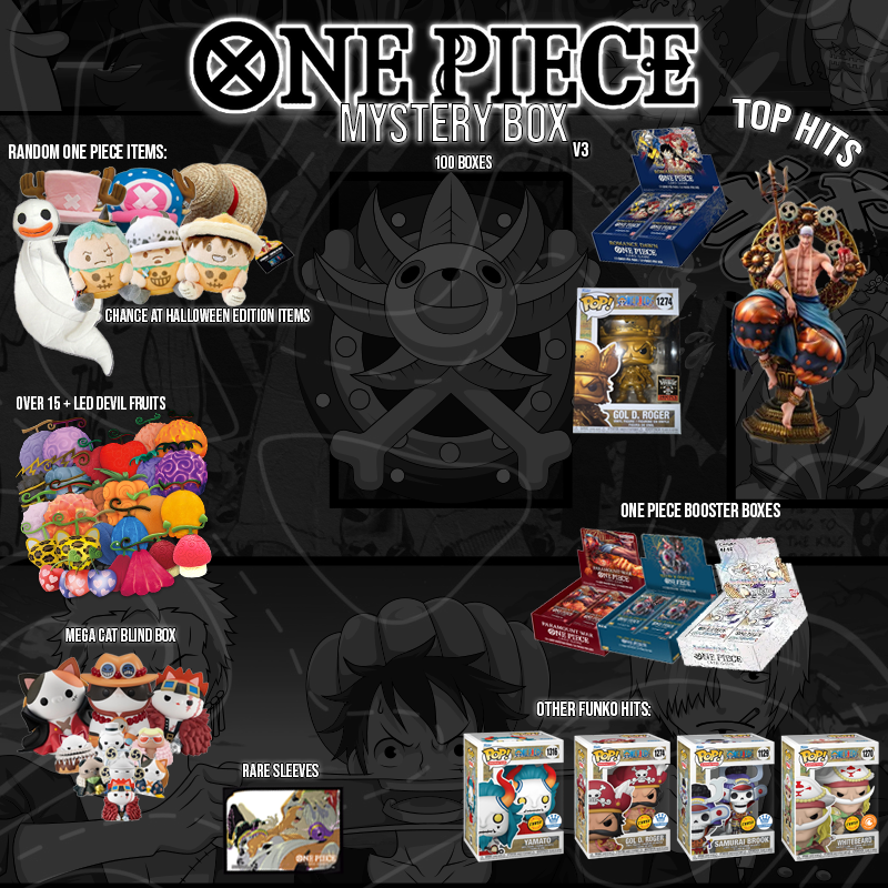 One Piece Mystery Box V3 Blind Box (Halloween edition)