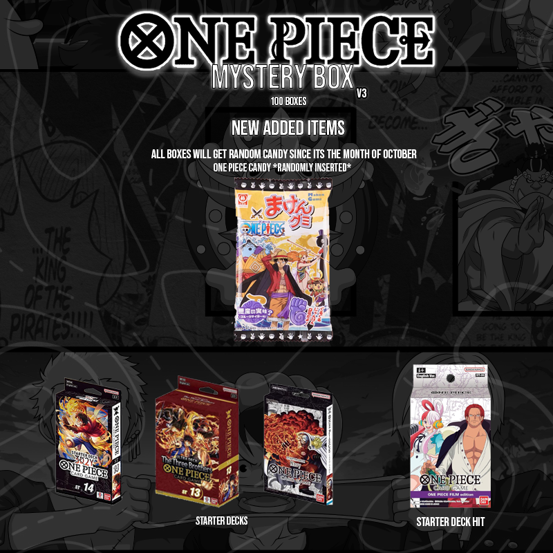 One Piece Mystery Box V3 Blind Box (Halloween edition)