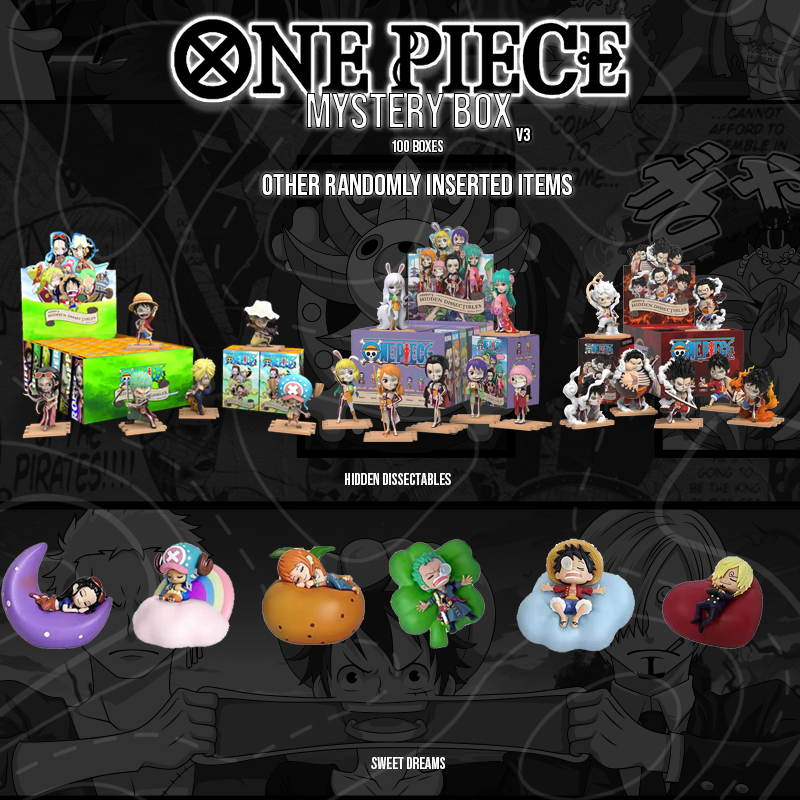 One Piece Mystery Box V3 Blind Box (Halloween edition)