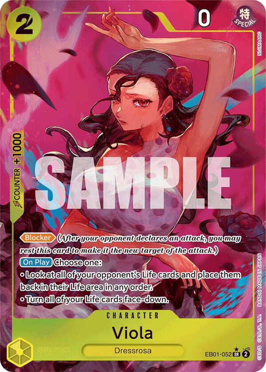 IN STOCK Viola (Alternate Art) - Extra Booster: Memorial Collection (EB-01)